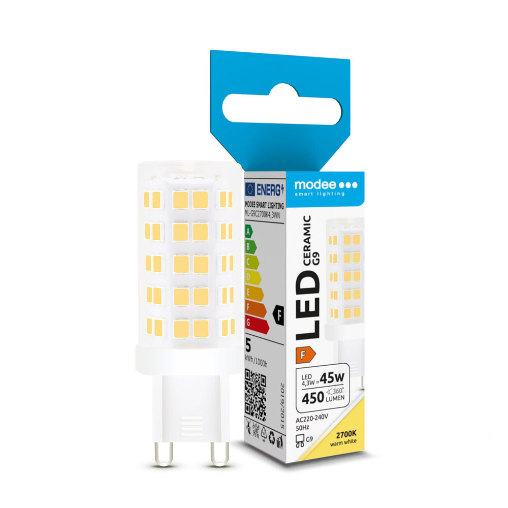 Žarulja G9 LED 4,3W , 2700K, Modee