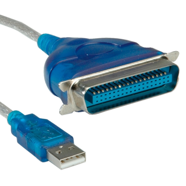 Adapter USB /Centronics 36 Pin 1,8m Roline Value