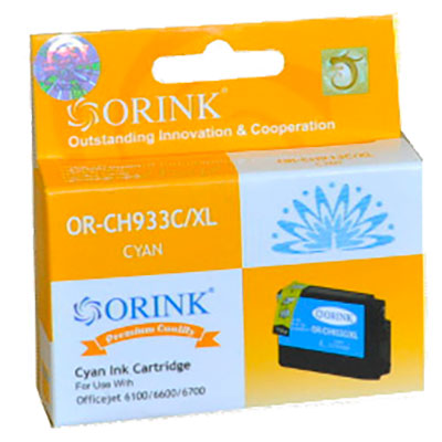 Tinta za HP, 933XL , CN054E, plava , Orink