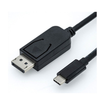 Kabel USB-C - DisplayPort , M/M, 2.0m, crni