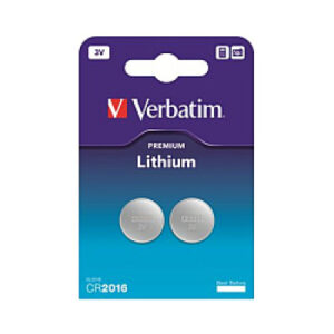 Baterija Verbatim CR2016 Lithium , 3V (2 kom./pakiranje)