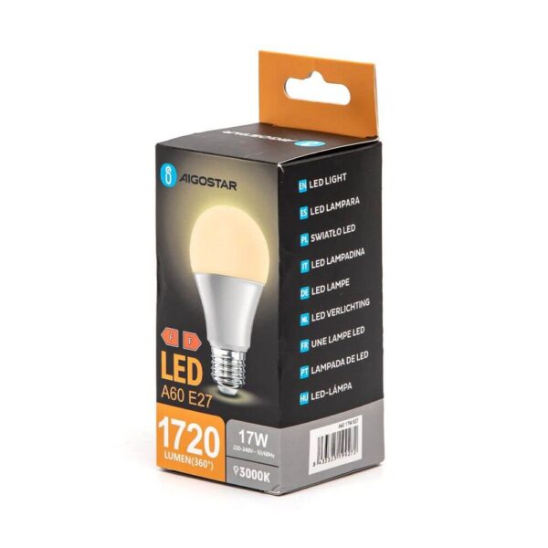Žarulja E27 LED 17W, 3000K,1720lm, A60 ,Aigostar