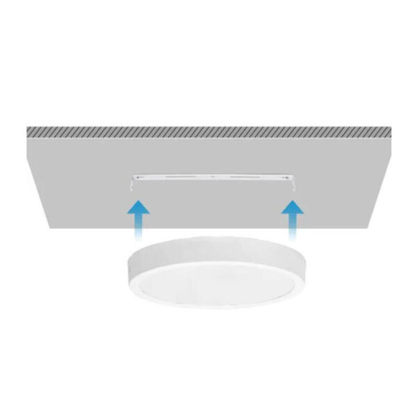 LED Plafonjera 24W, 6500K ,Nadgradna, Aigostar - Slika 2