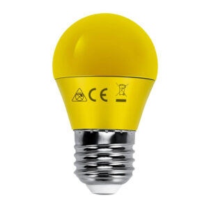 Žarulja E27 LED 4W G45 A5 kugla , Žuta, Aigostar