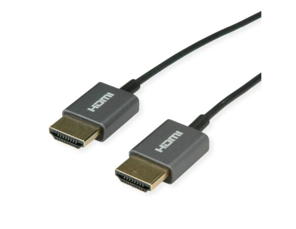 Kabel HDMI 4K Ultra HD kabel sa mrežom, HDMI M - HDMI M, coaxial, ultraslim, 2.0m