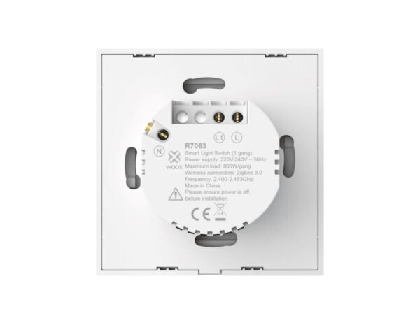WOOX ZigBee Smart zidni prekidač za svjetlo (R7063) - Slika 3