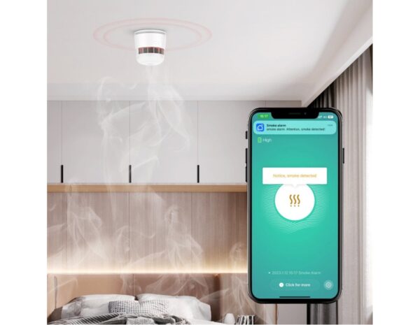 WOOX WiFi Smoke Sensor Alarm - Slika 4