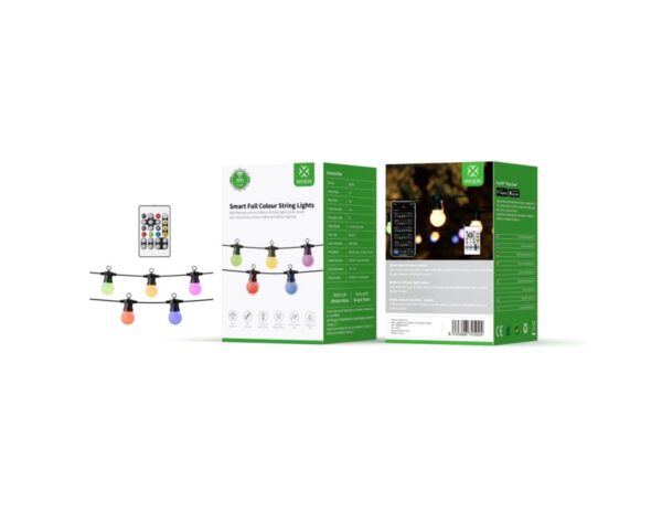 WOOX WiFi Smart LED Smart Party Lighting String 5.5W, IP65, 9m