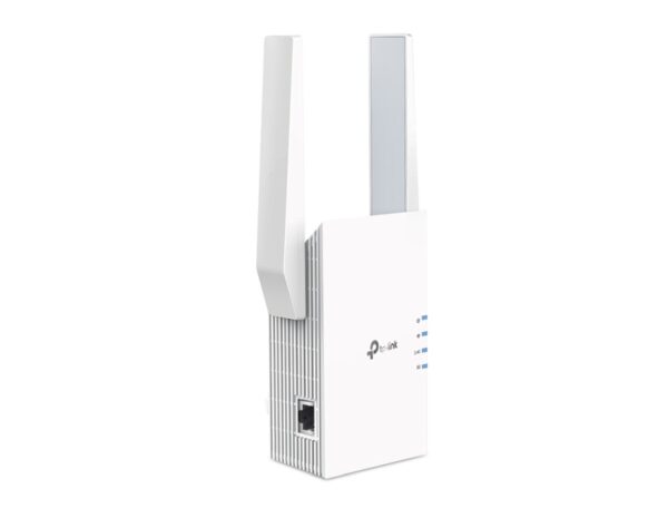 TP Link AX3000 bežični pojačivač dometa (Mesh Range Extender) Dual Band WiFi 6, 574 Mbp/2402 Mbps (2.4GHz/5GHz) Range Extender/Access Point, 1xGLAN, 2x vanjske antene