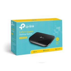 TP-Link 5-port Gigabit Desktop preklopnik (Switch), 5×10/100/1000M RJ45 ports, plastično kućište¸,TL-SG1005D