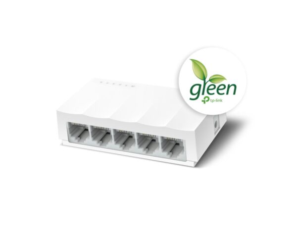 TP Link LS1005 5-Port 10/100Mbps Desktop Network preklopnik (Switch), 802.3X Flow Control, vanjsko napajanje - Slika 3