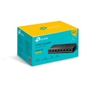 TP Link 8-port Gigabit Desktop preklopnik (Switch), 802.3X Flow Control, vanjsko napajanje,LS1008G