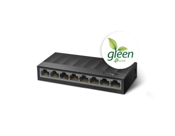 TP Link 8-port Gigabit Desktop preklopnik (Switch), 802.3X Flow Control, vanjsko napajanje,LS1008G - Slika 3