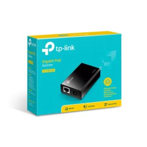 TP-Link PoE Splitter adapter, IEEE 802.3af compliant, 5V/12V izlazni napon, plastično kućište,PoE10R