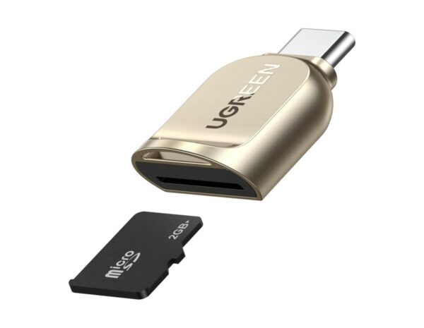 UGREEN čitač memorijskih kartica, TF/SD/MicroSD kartice, USB-C - Slika 3