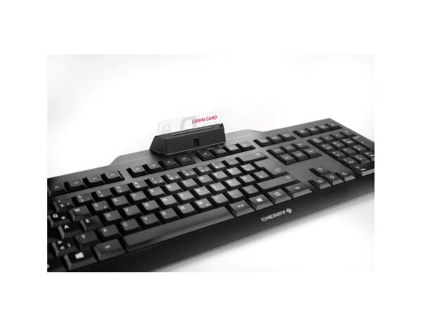 Cherry KC 1000SC tipkovnica sa čitačem Smart kartica, USB, crna - Slika 3