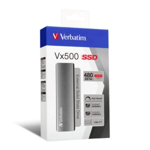 Verbatim Vx500 480GB SSD vanjski disk USB3.2 Gen2