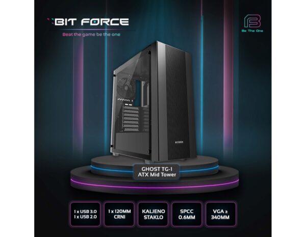 Midi Tower Računalo AMD Ryzen 5 5500GT,Win11 Pro - Slika 4
