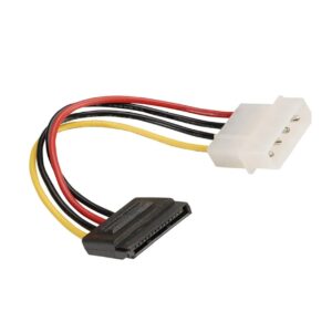 Naponski kabel, 4-pin HDD - SATA, 15cm, Roline
