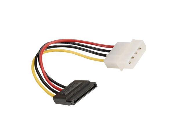 Naponski kabel, 4-pin HDD - SATA, 15cm, Roline