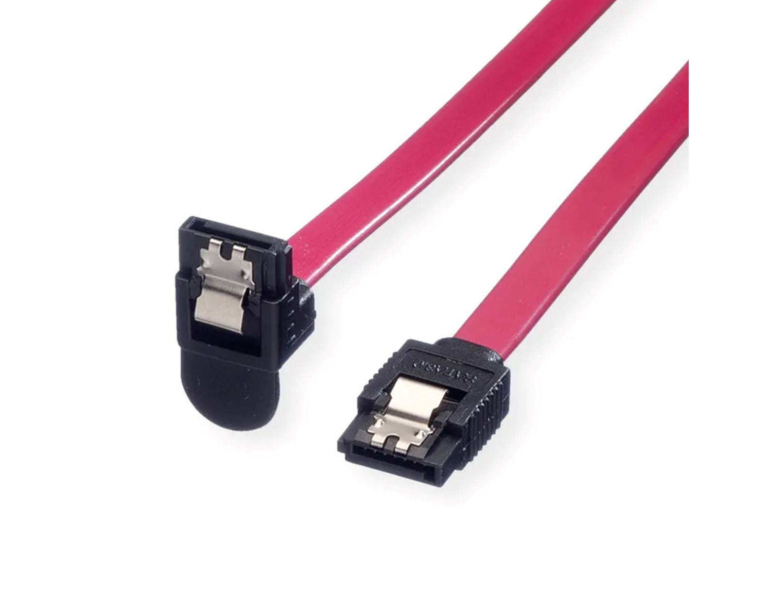 SATA 6.0Gbit/s kabel, kutni, 0.5m, Roline
