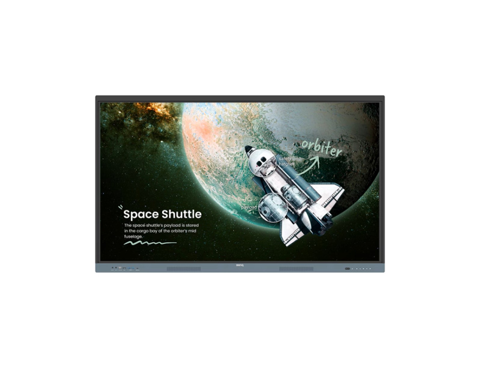 BenQ 65" RE6504 Touchscreen 4K UHD (3840×2160) IPS, 16:9, 8ms, 450cd/m2, 1200:1, 4xHDMI, 1xDP, 2xUSB-A, 1xUSB-C, 2xUSB-B, zvučnici, Android 13.0, crni
