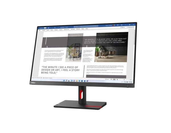 Lenovo 27" ThinkVision S27i-30 FHD (1920x1080) IPS, 100hz, 16:9, 4ms, 300 cd/m2, 1300:1, 2x HDMI, 1x VGA, crni (63DFKAT4EU) - Slika 2