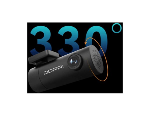 DDPAI Mini Pro auto kamera za snimanje vožnje, 1296p, 140°, crna - Slika 2