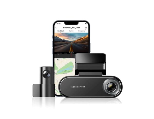DDPAI N5 auto kamera za snimanje vožnje, 4K UHD, 140°, crna - Slika 3