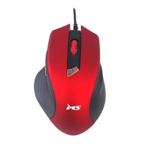 MS Miš FOCUS C116 crveni žičani USB