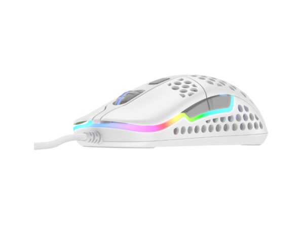 Cherry XTRFY M42 optički RGB igraći miš, 16000 cpi, USB, bijeli - Slika 2