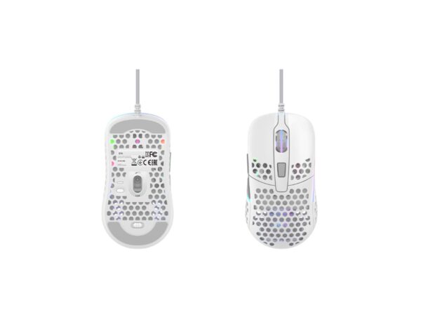 Cherry XTRFY M42 optički RGB igraći miš, 16000 cpi, USB, bijeli - Slika 4