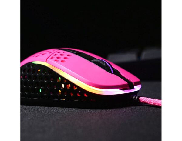 Cherry XTRFY M4 RGB igraći miš, 16000 cpi, USB, rozi - Slika 3
