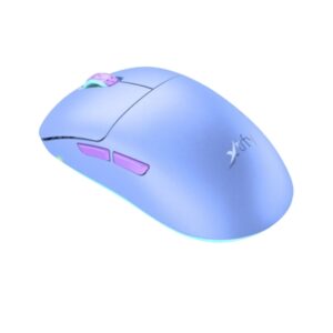 Cherry XTRFY M8 bežični igraći miš, 21000 cpi, USB, purple mint