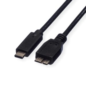 Kabel USB3.1 Tip C - Micro (za hard disk USB), 0.5m, crni