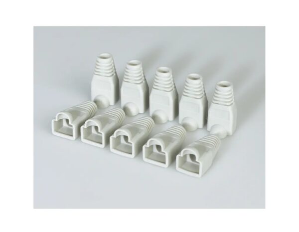 RJ45 pregibnica za konektor, siva (10 kom./pak.), Roline - Slika 3