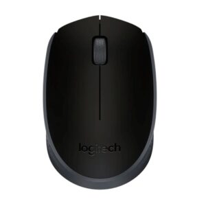 Logitech M171 bežični optički miš, USB, crni/sivi (910-004424)