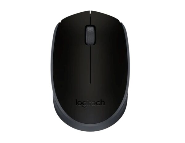 Logitech M171 bežični optički miš, USB, crni/sivi (910-004424)