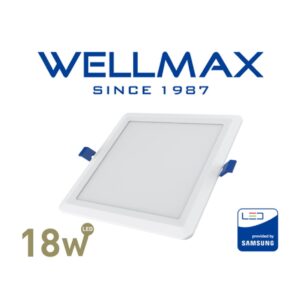 LED Plafonjera  18W, 4000K Ugradbena, Wellmax