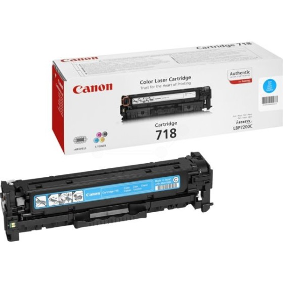 Canon toner, CRG-718C ,plavi , original