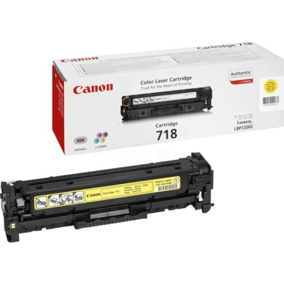 Canon toner, CRG-718Y ,žuti  original