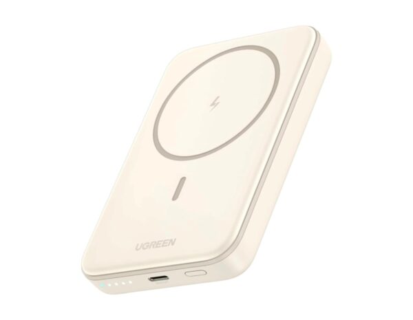 UGREEN prijenosni punjač Powerbank10000mAh, bežično punjenje do 15W, USB-C, Power Delivery do 20W, bijeli