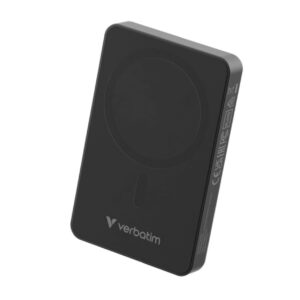Verbatim Powerbank 10000mAH Charge 'n' Go Essentials 20W USB-C i 15W magnetsko bežično punjenje, crni