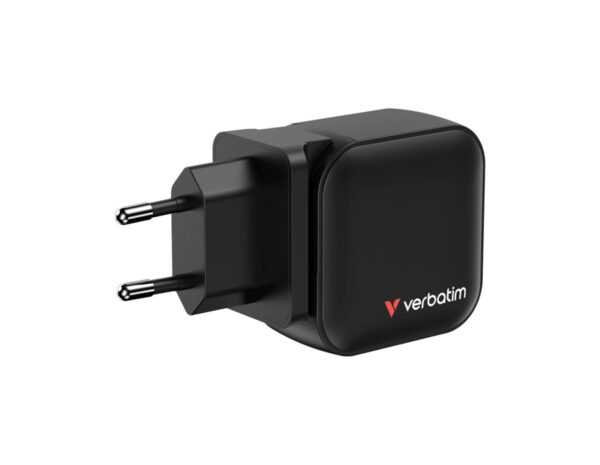 Verbatim Mini GaN zidni punjač 70W, 2×USB-C/1×USB-A, PD/QC 3.0 - Slika 5
