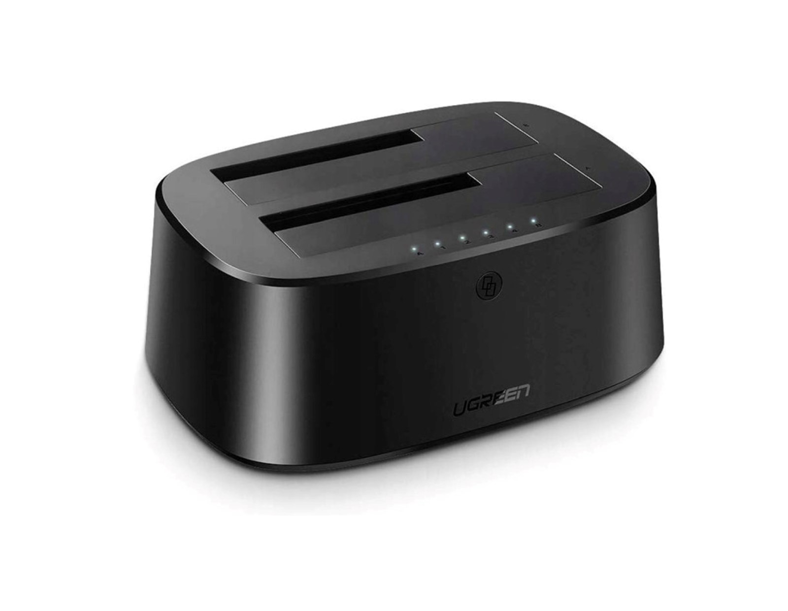 UGREEN Docking stanica 2×2.5"/3.5" SATA HDD, funkcija kloniranja, USB 3.0