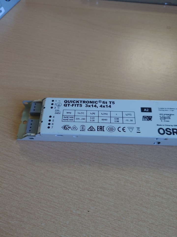 Prigušnica  QT-FIT5 3x14, 4x14  Osram - Slika 5