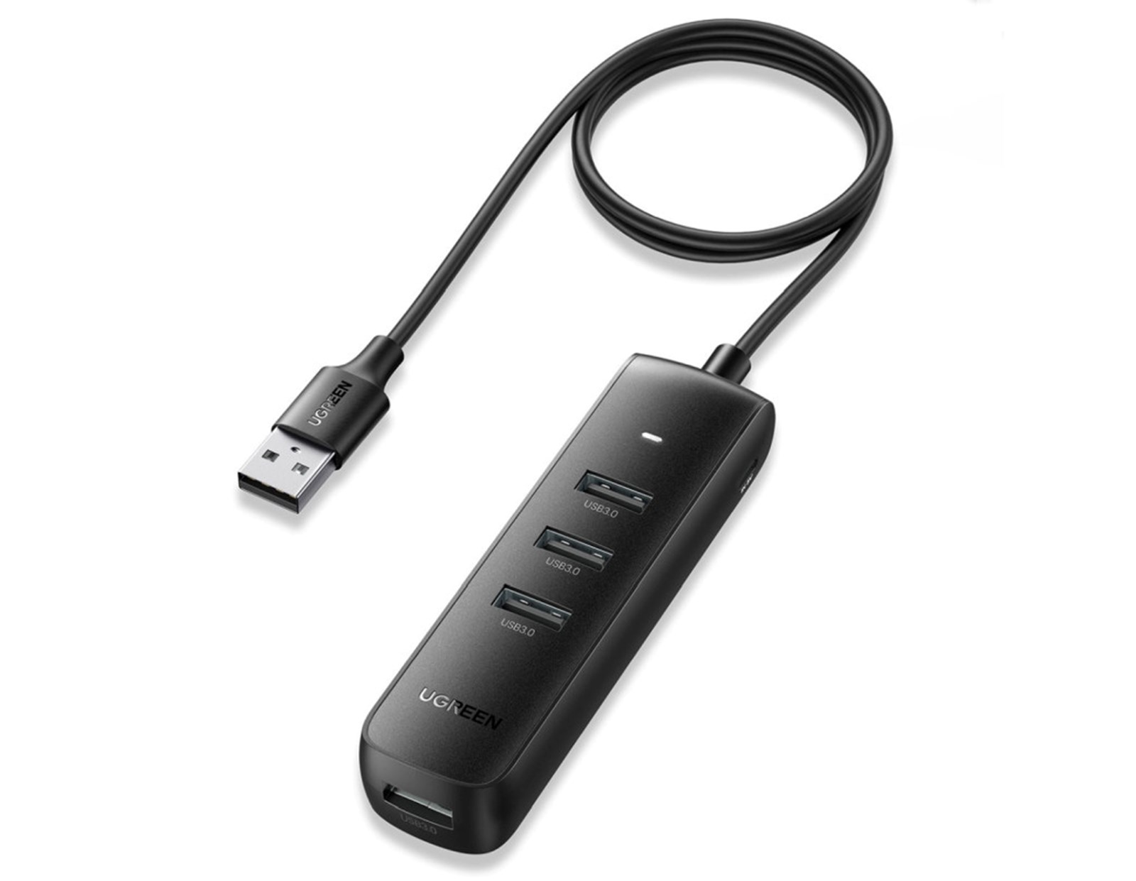 UGREEN 4-portni USB-A HUB 4xUSB-A 3.0, 1.0m, crni
