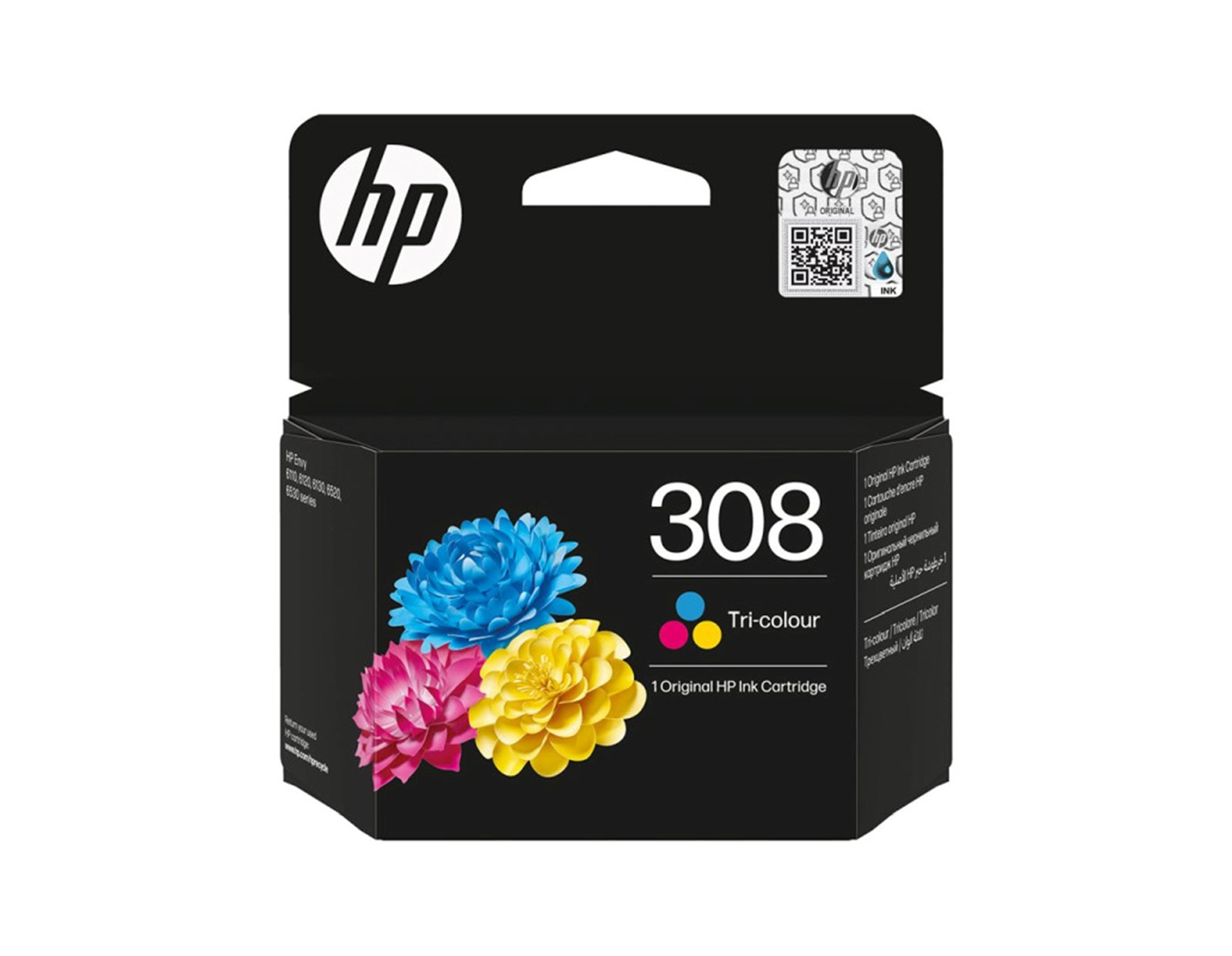 HP tinta 308, 7FP20UE  -Color