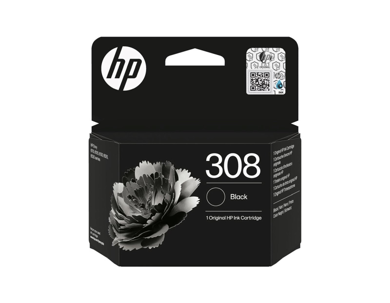 HP tinta 308, 7FP21UE -Crna