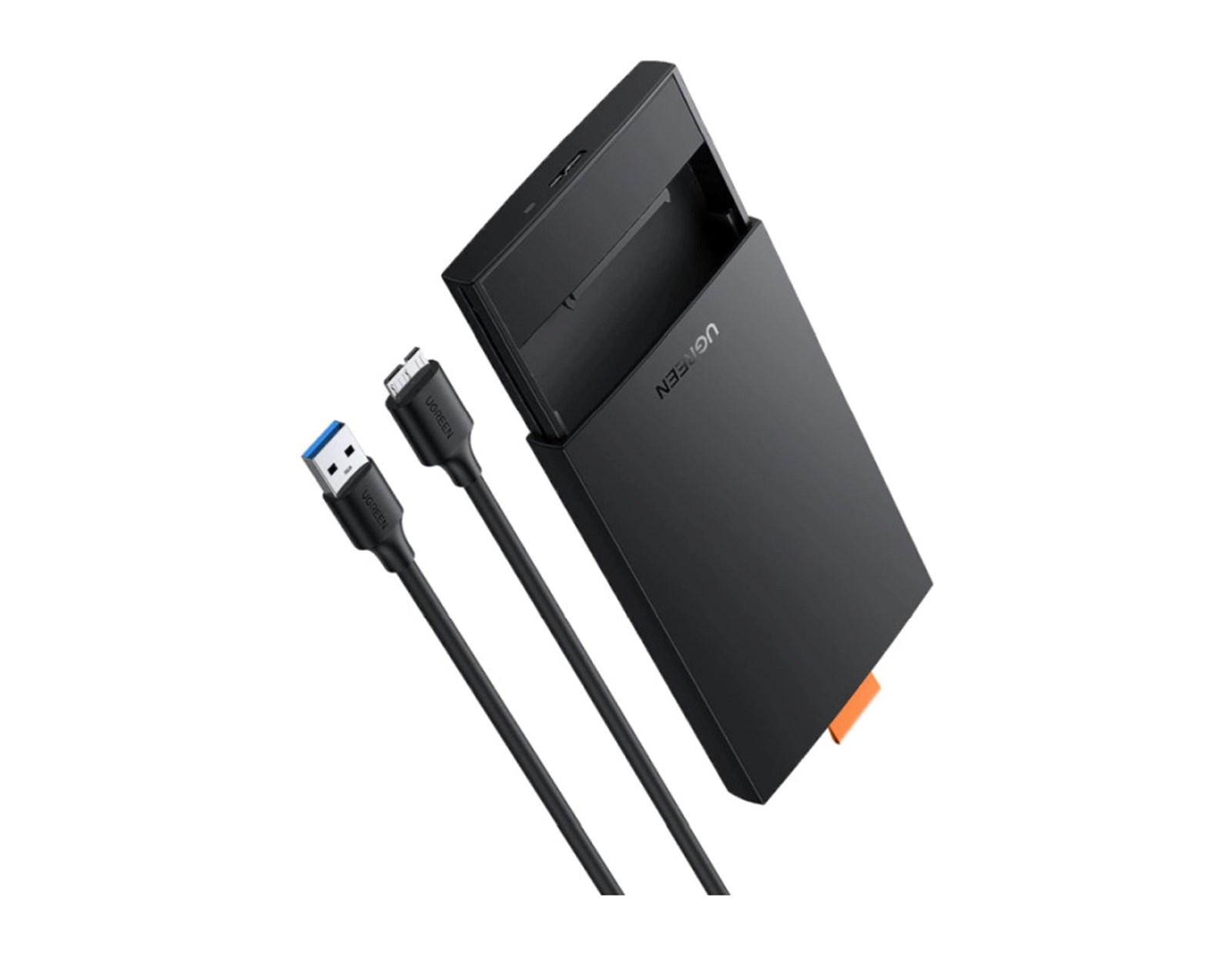 UGREEN vanjsko kućište 2.5" SATA HDD/SSD, do 9.5mm, tool free, microUSB3.0/USB3.0